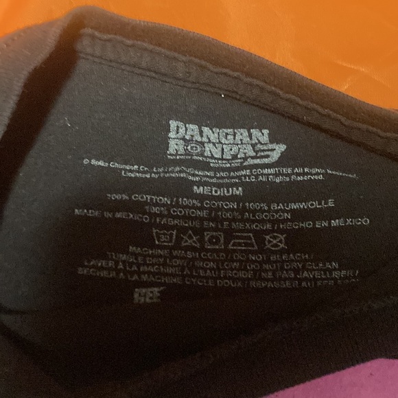 Danganronpa3 black shirt sleeve t shirt - Picture 3 of 3